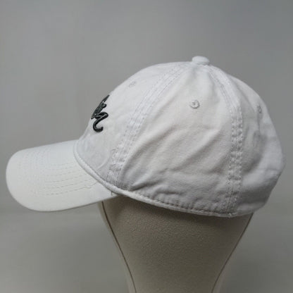 TBL Men's Slideback Hat White Adjustable Embroidered St. Lucia Logo Tourist