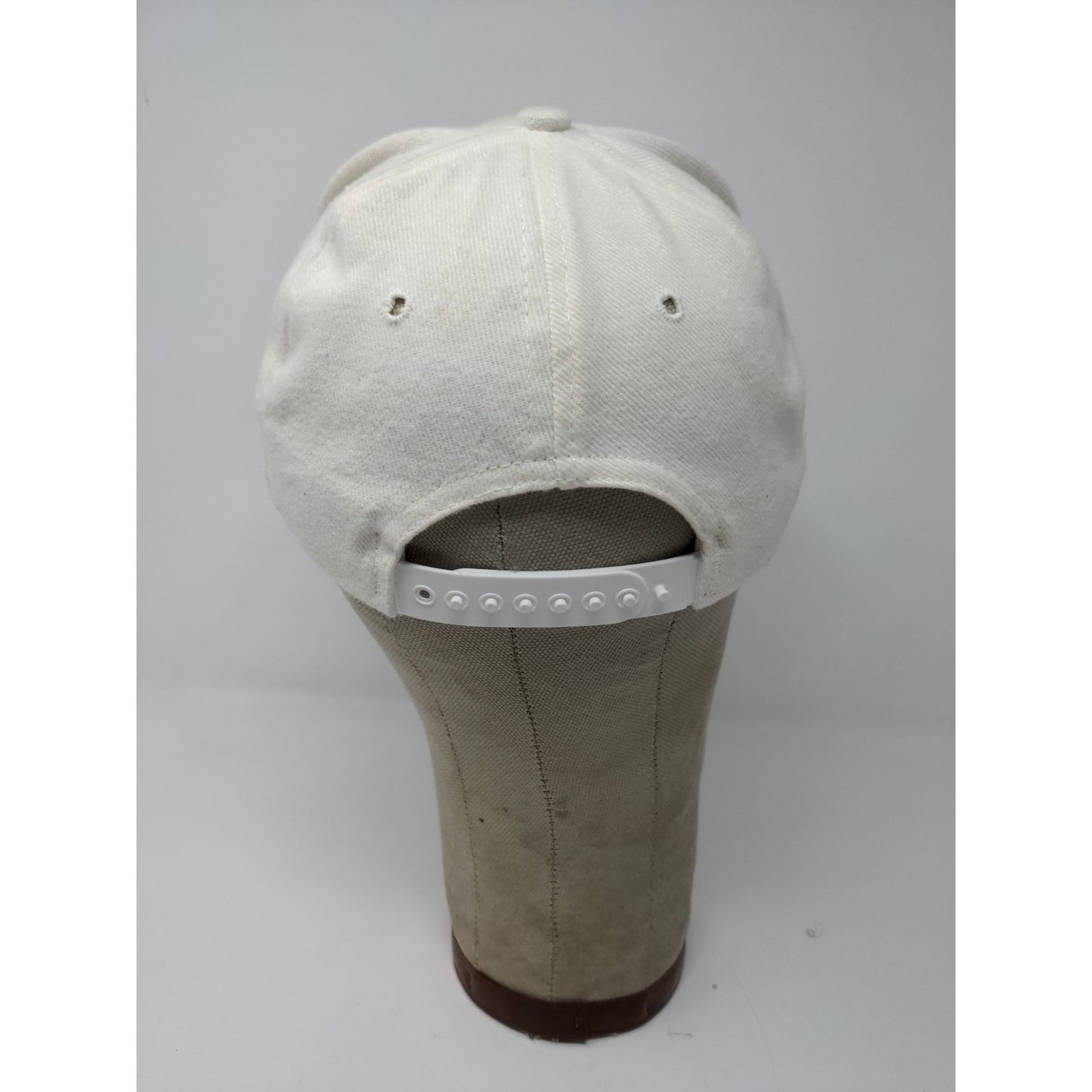Raceshop Chevrolet Chevy Snapback Hat Adjustable White Autographed