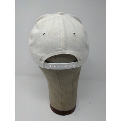 Raceshop Chevrolet Chevy Snapback Hat Adjustable White Autographed