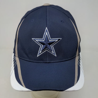 Reebok Boy's Fitted Hat NFL Blue Size Youth Embroidered Logo Dallas Cowboys