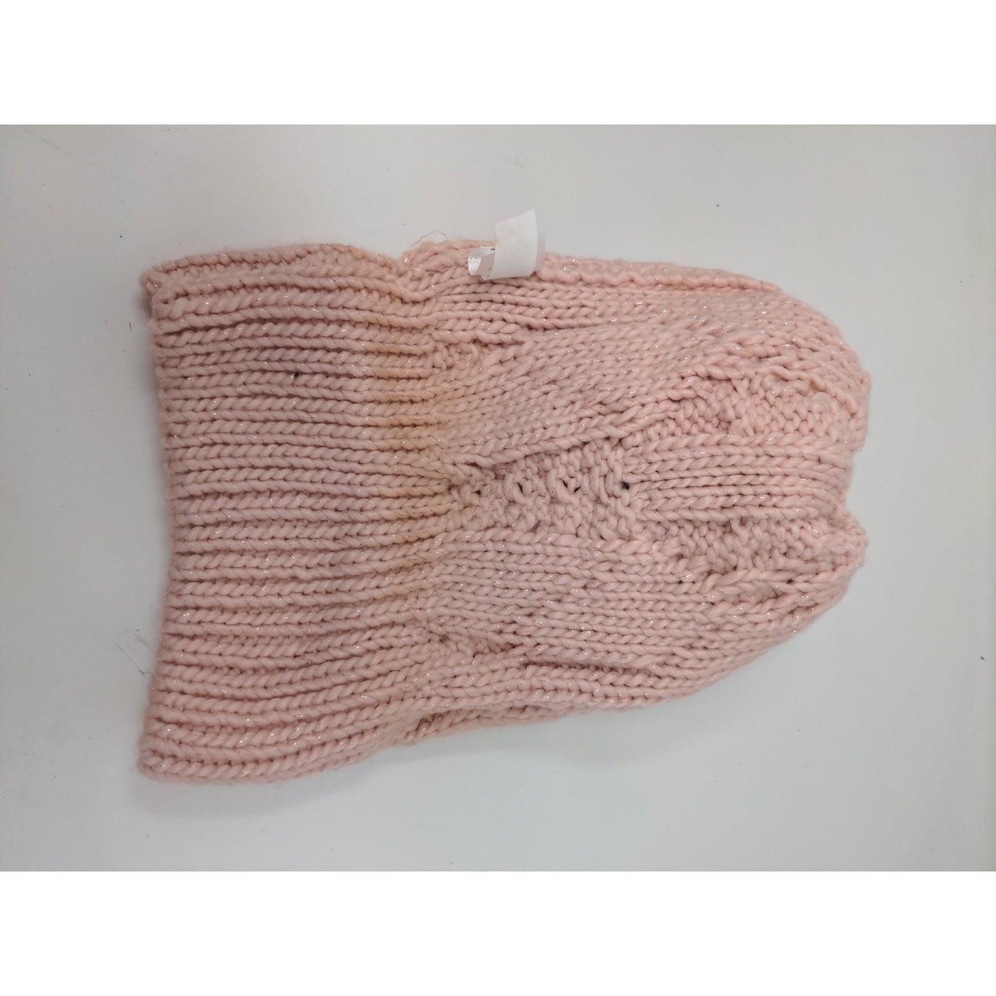 Berkshire Fashion Inc Cable Knit Beanie Hat Pink OSFM Big Pom-Pom