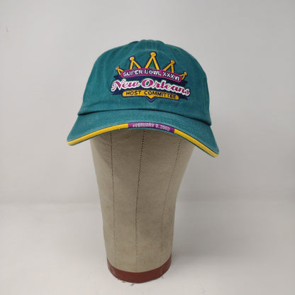 Vintage 2002 NFL Super Bowl XXXVI 36 New Orleans Host Committee Hat Embroidered