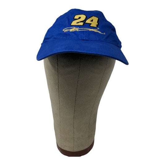 NASCAR William Byron #24 Strapback Hat Blue Embroidered Spell Out OSFM