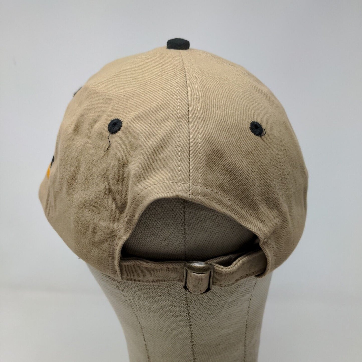 Falcon Men's MacDonald Machinery Case Slideback Hat Tan Adjustable Embroidered