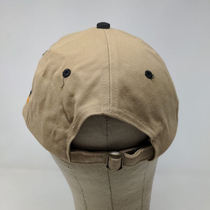 Falcon Men's MacDonald Machinery Case Slideback Hat Tan Adjustable Embroidered
