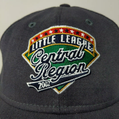 New Era 2002 Little League Central Regional Baseball Hat Cap SZ M / L Made USA