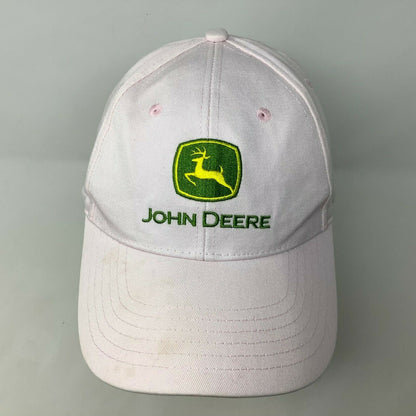 John Deere K Products Pink Hat Strapback Adjustable Embroidered Logo