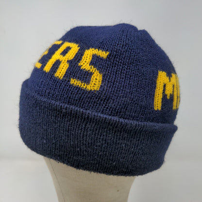 Unbranded Men's Missouri Tigers Knit Beanie Hat Cap Blue OSFA Spell Out