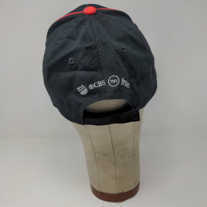 NCAA Final Four 2015 Strapback Hat Indianapolis Black & Red Embroidered Logo
