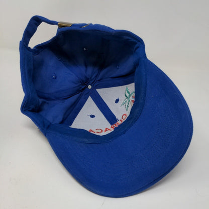 Curaco Men's Slideback Hat Blue Embroidered Logo Caribbean Beach