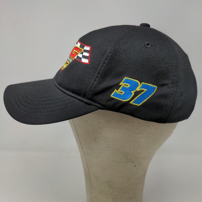 GRG Auto Repair Racing Men's Strapback Hat Black Embroidered Logo #37