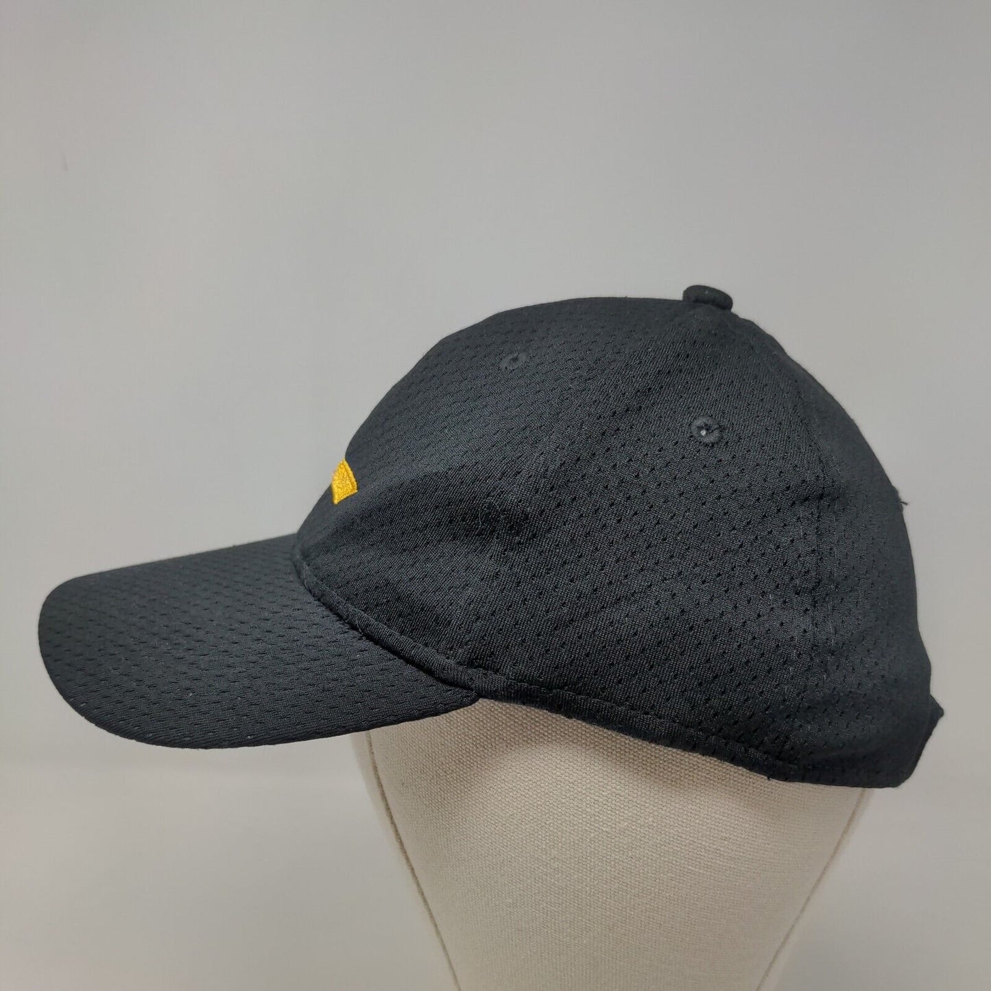 Augusta Sportswear Boy's Strapback Mesh Back Hat Black Youth Embroidered L