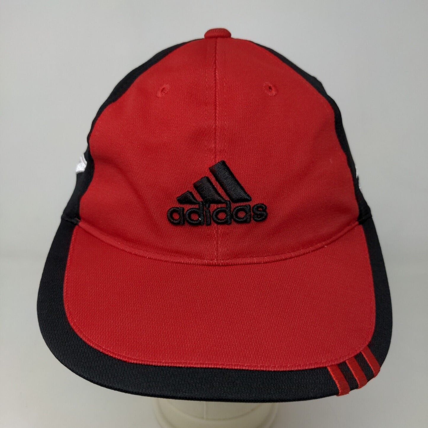 Adidas Taylormade Men's Fitted Hat Black Red Size L/XL R7 Embroidered Logo