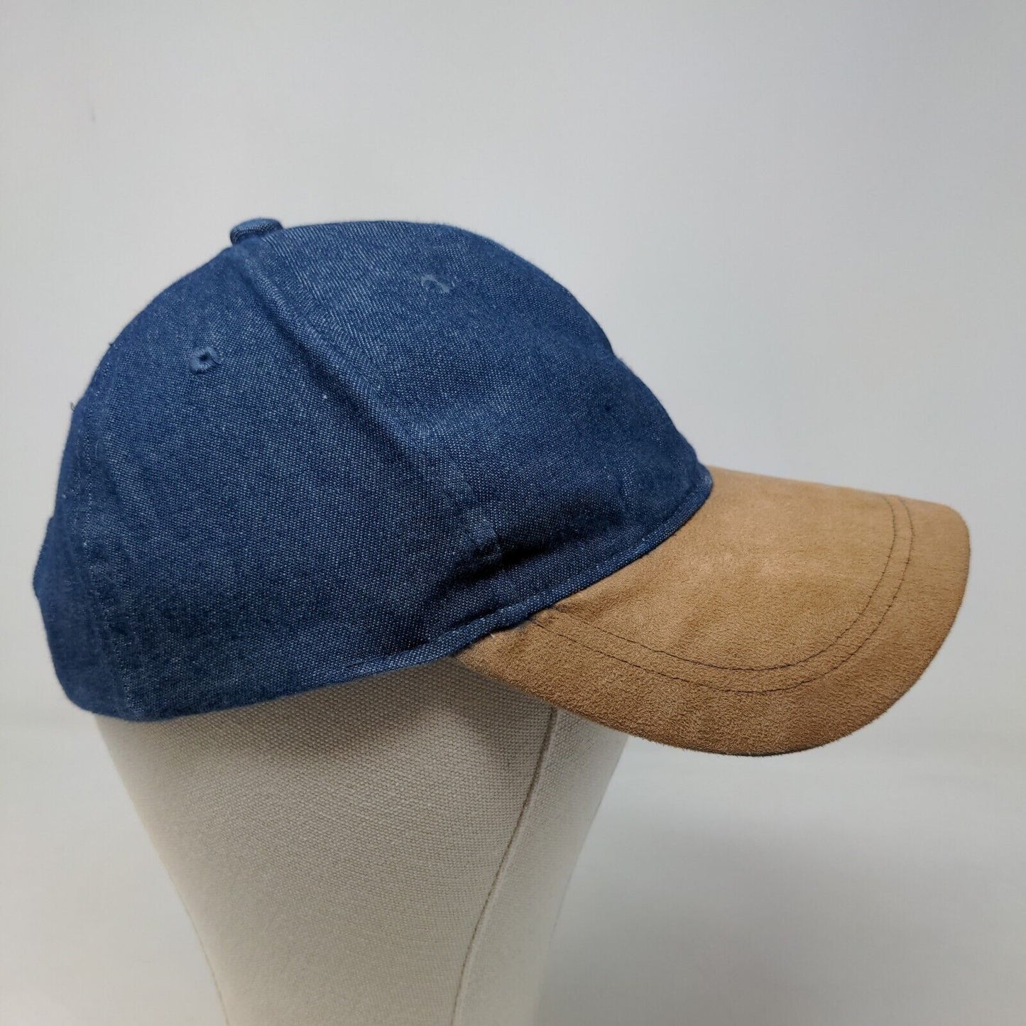 Mudd Men's Strapback Hat Blue Adjustable Cotton Polyester Blend