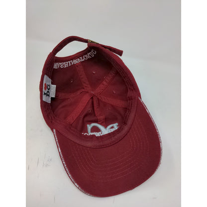 I Heart DC Washington DC Slideback Hat Red Patriotic American Flag Embroidered