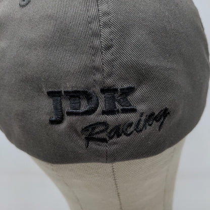 FlexFit JDK Hardscapes Fitted Hat Gray Size L-XL Embroidered Logo