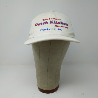 Famous Dutch Kitchen Restaurant Frackville, PA Hat Snapback Cap Cream