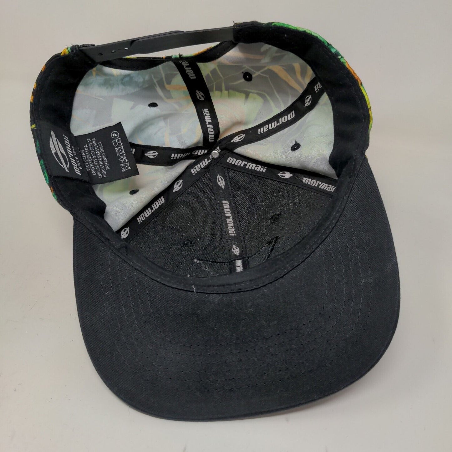 Mormaii Men's Snapback Hat Multicolor Hawaiian Embroidered Logo