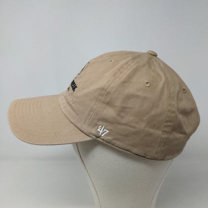 '47 Brand Men's Slideback Hat Tan Size OSFA Embroidered Logo Make or Break