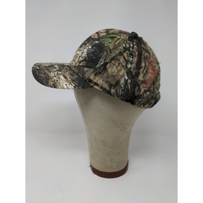 Signature Strapback Camo Hat OSFM Blank Green Brown Adjustable