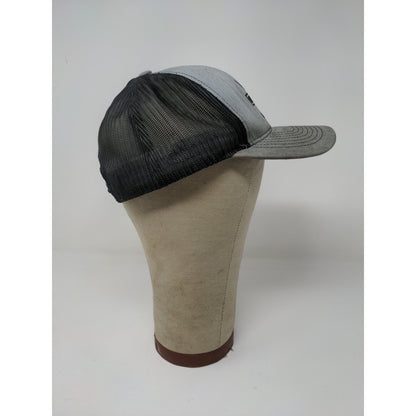 Idaho Golf Mesh Back Snapback Hat Love Where You Golf Gray Embroidered