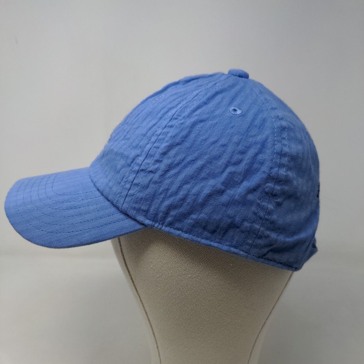 Vineyard Vines Men's Slideback Hat Blue Embroidered Whale Logo Cotton Blend