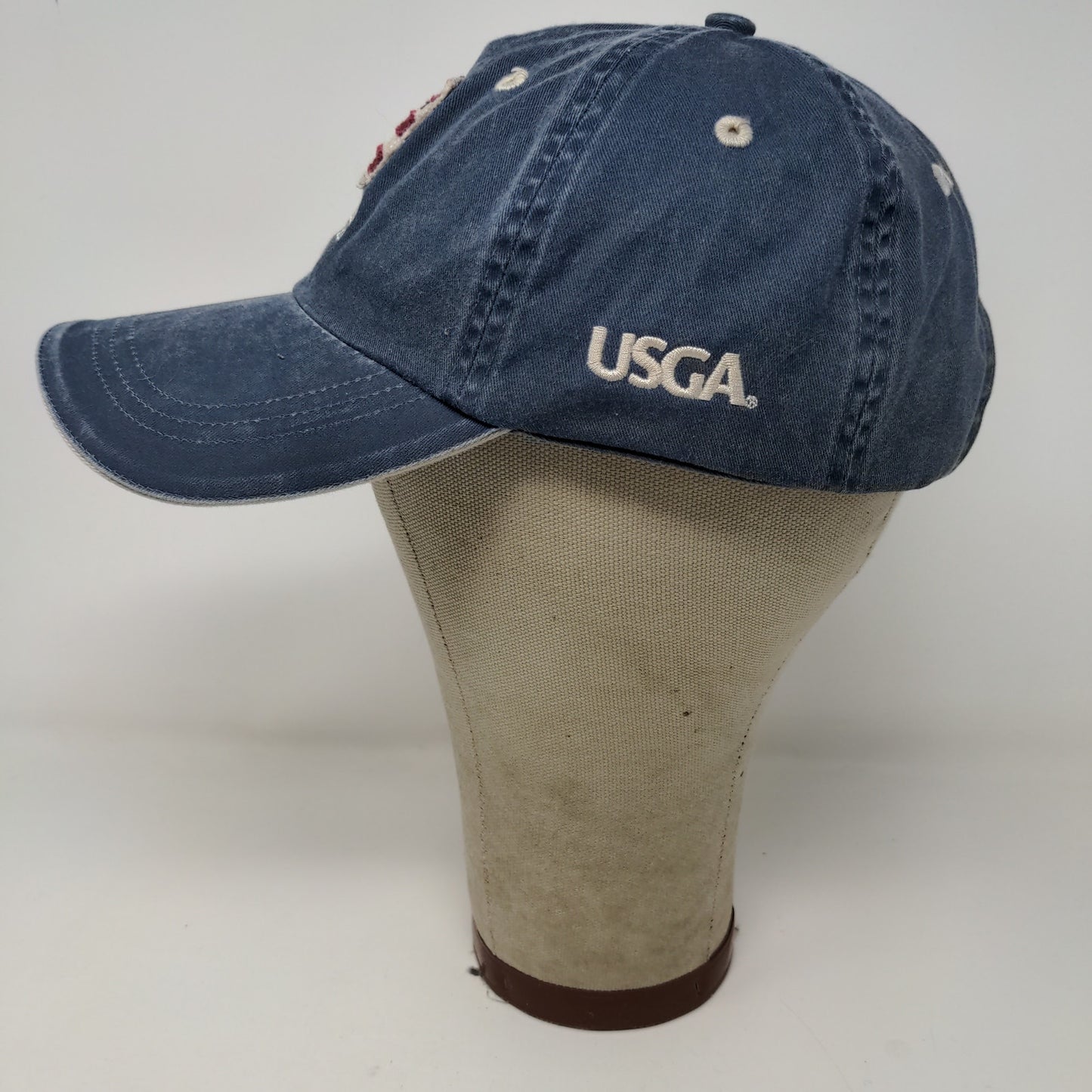 USGA 2014 U.S. Open Pinehurst Hat Blue Embroidered Logo Adjustable
