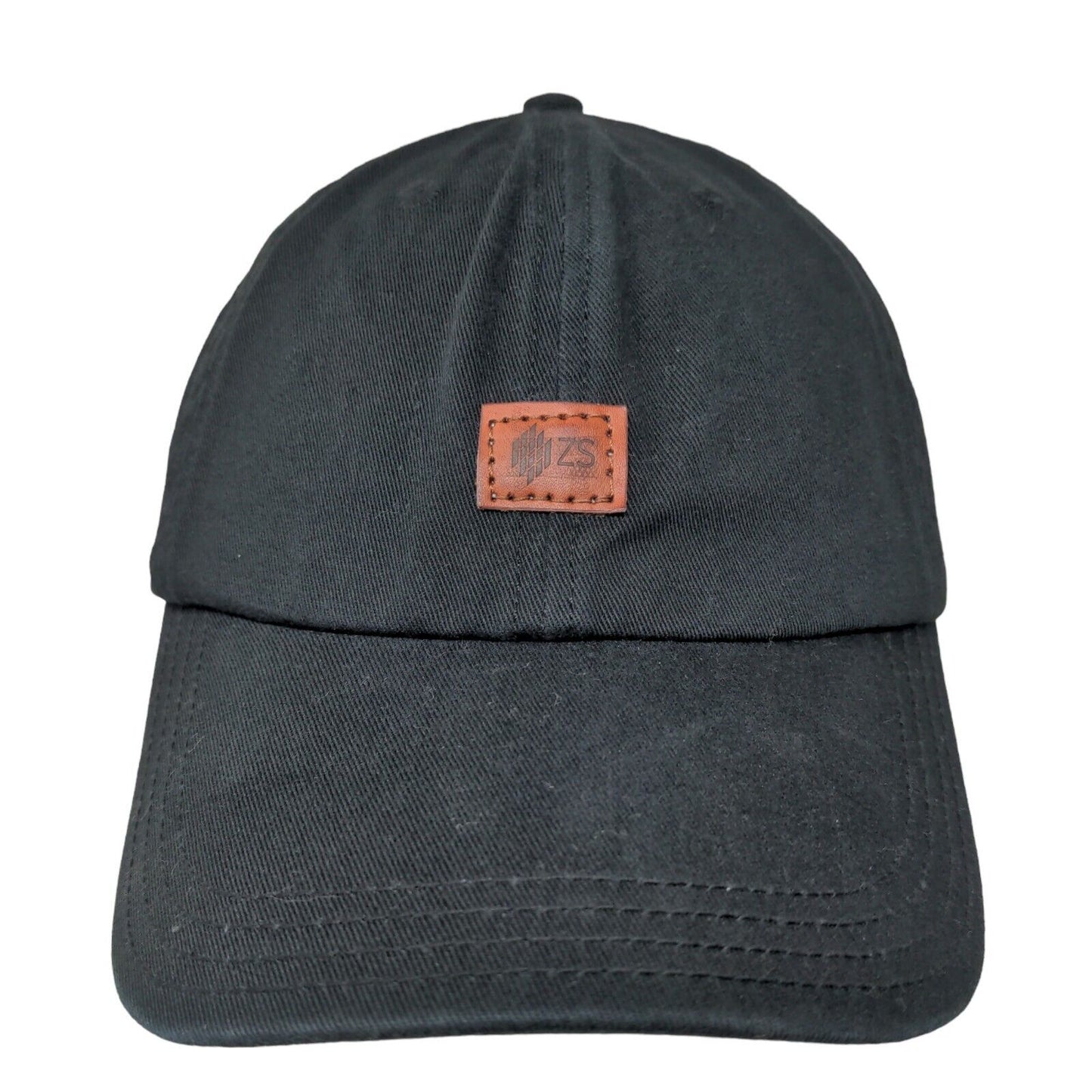 Alternative Men's Slideback Hat Black Size OSFA 100% Cotton Patch Logo