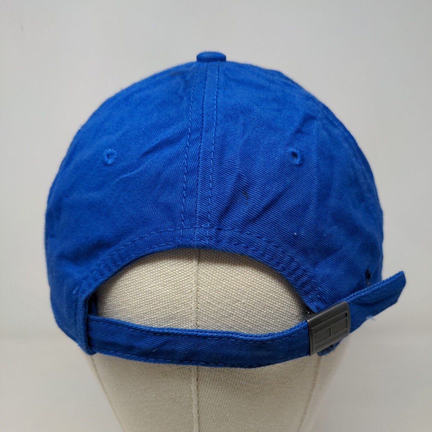 Tommy Hilfiger Men's Slideback Hat Blue OS Embroidered Big Logo 100% cotton