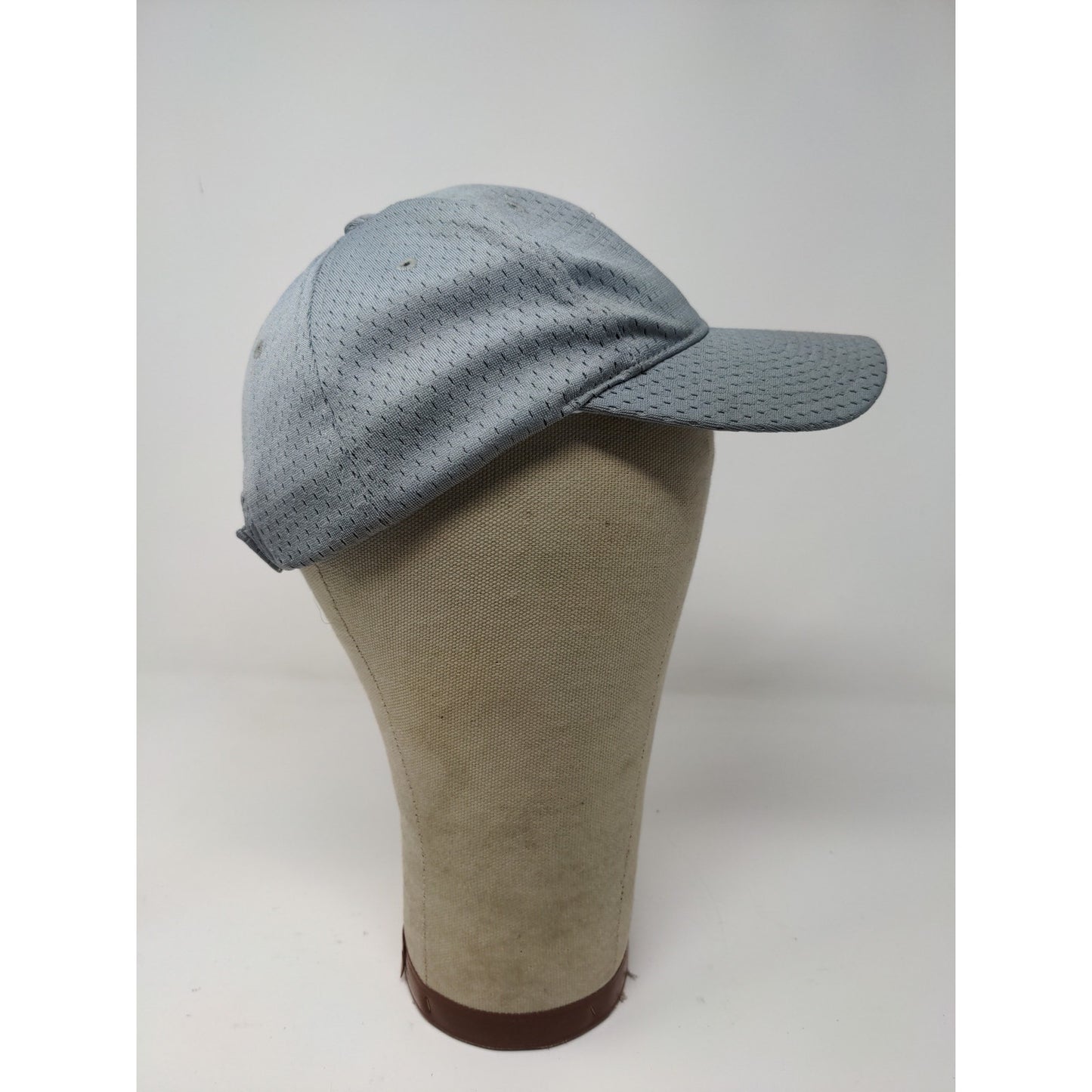 Boys Youth Strapback Hat Embroidered P Gray Port Authority Cap