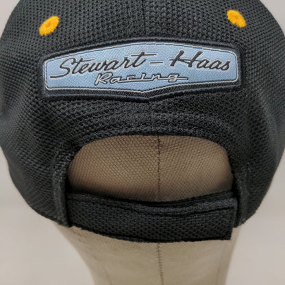 Stewart-Haas Men's Strapback Hat #14 Yellow Black Rush Truck Centers