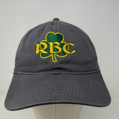 OC Sports Men's Slideback Hat Gray OSFM Embroidered RBC Clover Logo