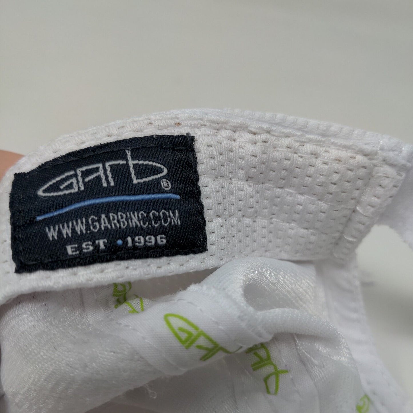 Garb Girl's Strapback Hat White Size Ages 5-12 Embroidered Golf Logo