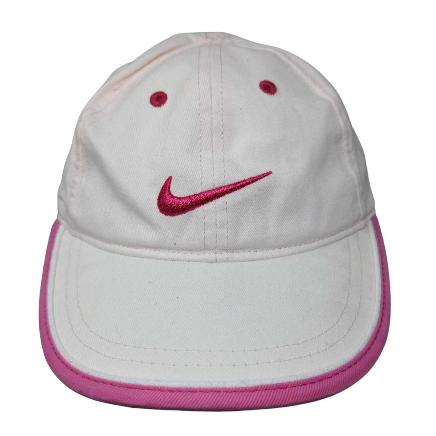 Nike Girl's Strapback Hat Pink Size Toddler Embroidered Swoosh Logo