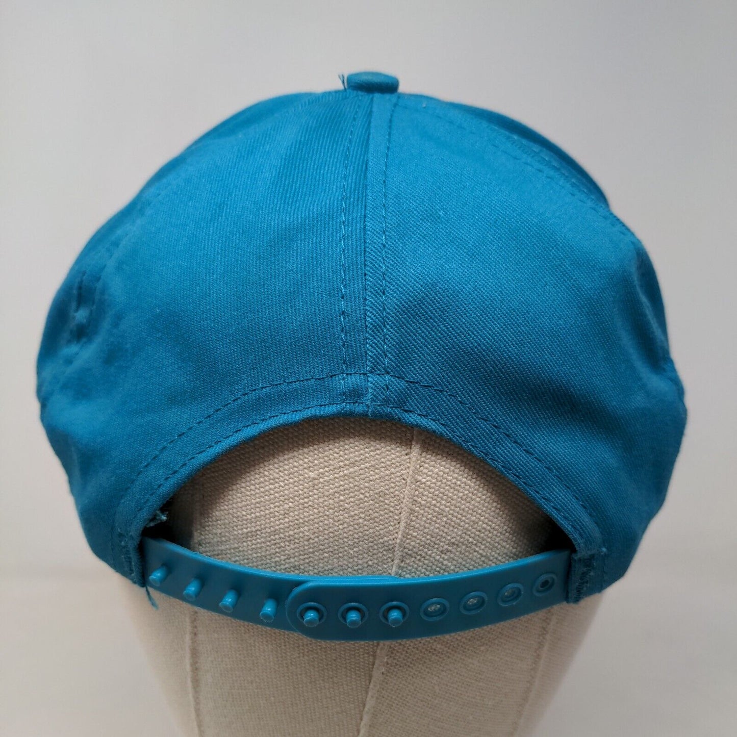 Heartland Headwear Men's Snapback Hat Blue Adjustable Blank Made USA