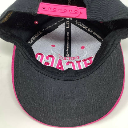 Pink Chicago Snapback Hat Horns Leader L.O.G.A. Generation Apparel Adjustable