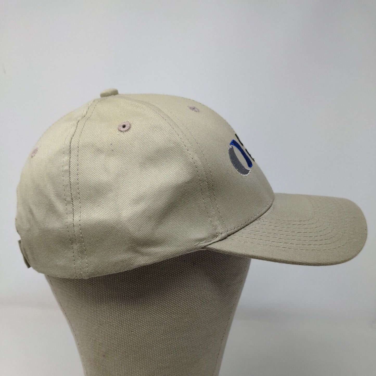 Collegiate USA Men's Strapback Hat United Rentals Tan Embroidered Logo W/Tags