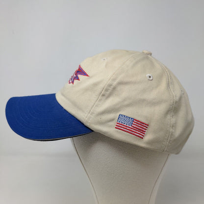 Louisville Bats Men's Strapback Hat Tan Adjustable Pepsi Logo Embroidered