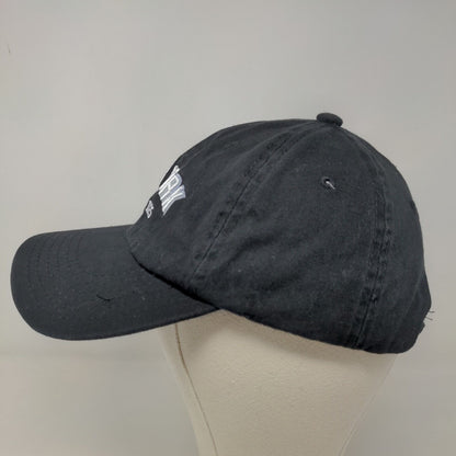 Elidan Men's Slideback Hat Black Adjustable Embroidered New York Hat