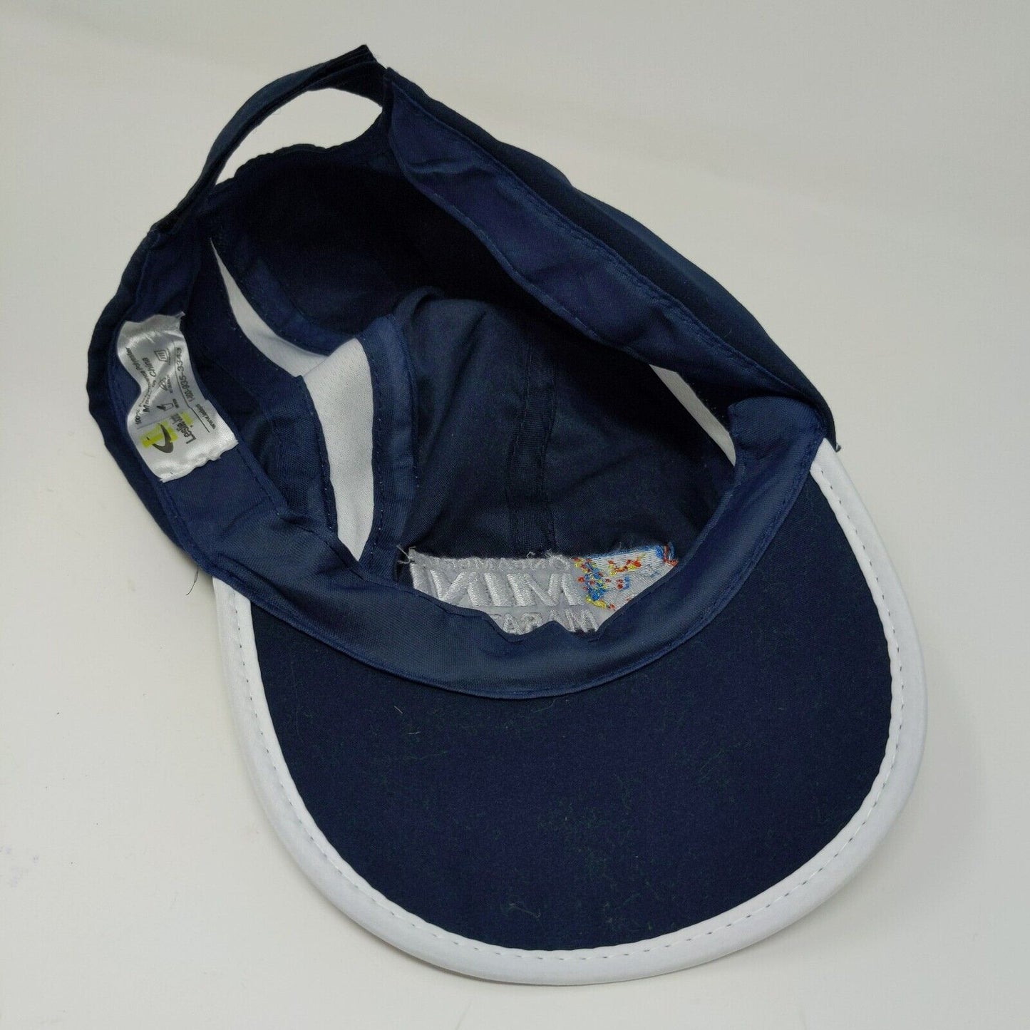 Indy 500 Festival One America Mini Marathon Blue White Embroidered Strapback Hat