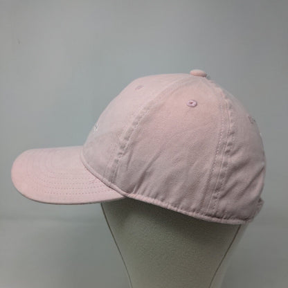 Adidas Women's Slideback Hat Pink Size OSFW Embroidered Trefoil Logo Polyester