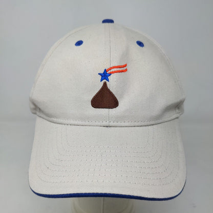 Hit Wear Men's Strapback Hat Tan Size OSFA Embroidered Kiss Logo Patriotic