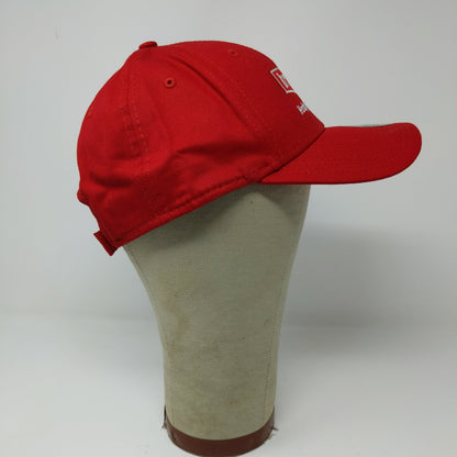 New Era 9Forty Bryant Heating & Cooling Strapback Hat Red Embroidered Logo