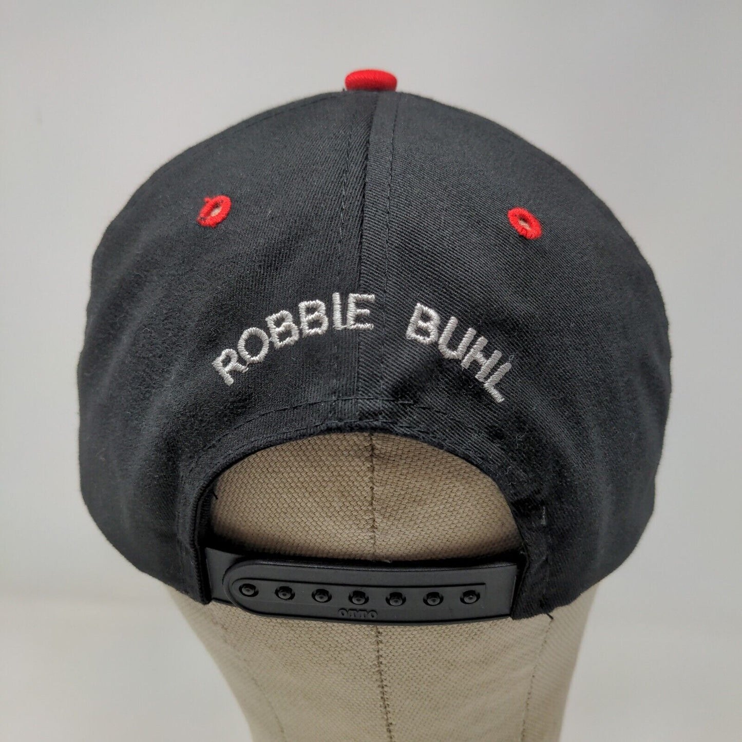 Otto Mens Racing for Kids Snapback Hat Black OSFA Autographed Signed Robbie Buhl