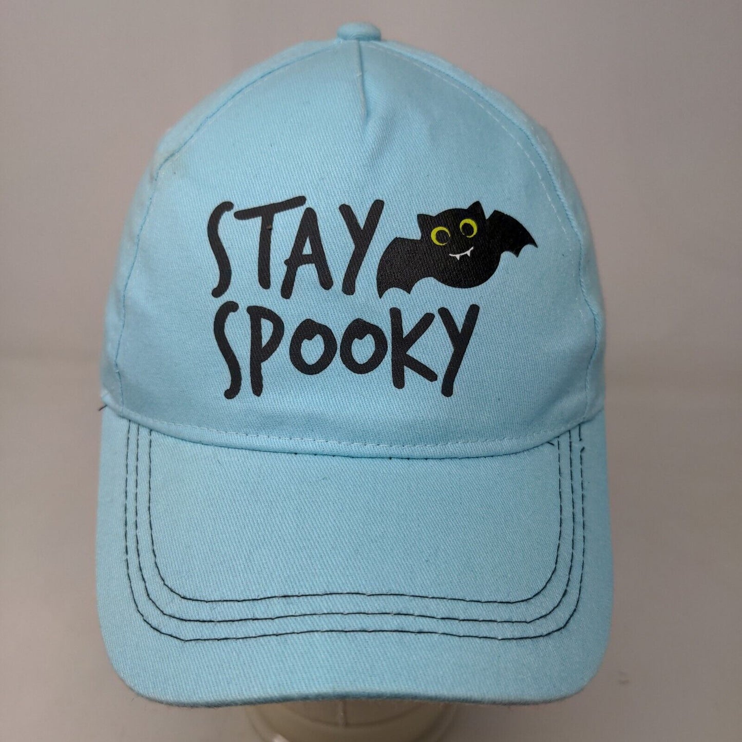 Gertex Girl's Strapback Hat Blue Size 4-6X Halloween Stay Spooky Graphic