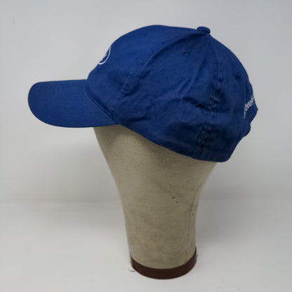 US Imports Men's Ford Strapback Hat Blue Embroidered Logo Automobile