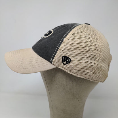 Top of the World Men's Snapback Mesh Back Purdue Boilermakers Hat Tan Gray