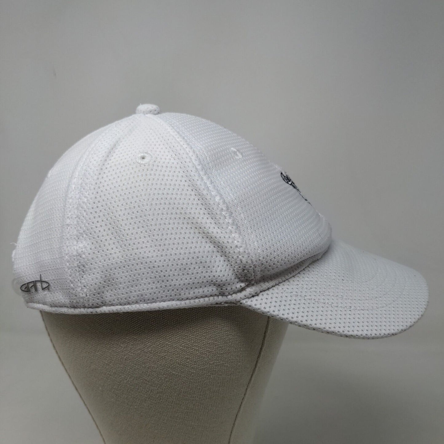 Garb Girl's Strapback Hat White Size Ages 5-12 Embroidered Golf Logo