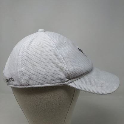 Garb Girl's Strapback Hat White Size Ages 5-12 Embroidered Golf Logo