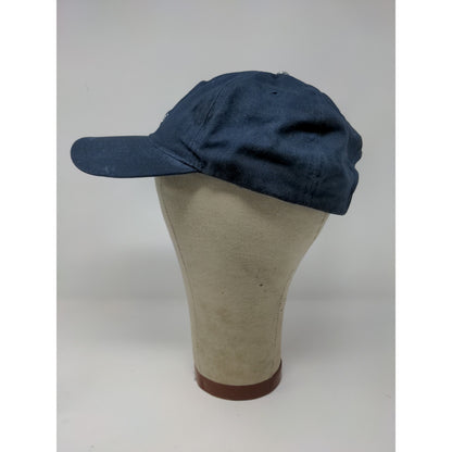 Port and Company Pepsi Slideback Hat Embroidered Logo Spell Out Blue
